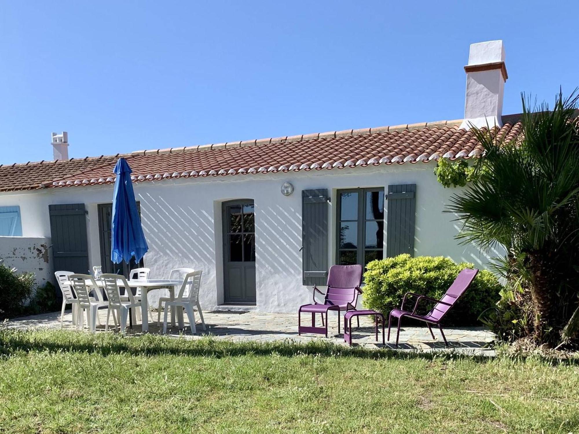 Maison Renovee Pres Plage, 6 Couchages, Terrasse, Bbq, Parking, Internet Inclus - Fr-1-224B-588 Noirmoutier-en-l'Ile Buitenkant foto