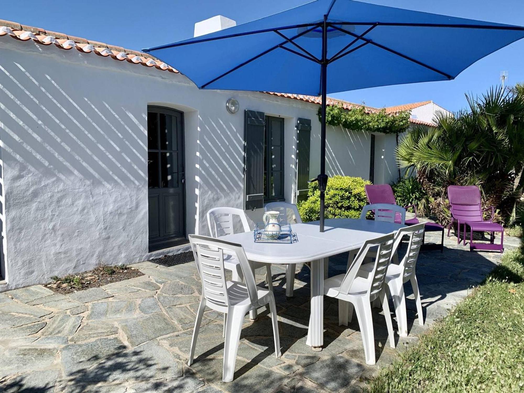 Maison Renovee Pres Plage, 6 Couchages, Terrasse, Bbq, Parking, Internet Inclus - Fr-1-224B-588 Noirmoutier-en-l'Ile Buitenkant foto